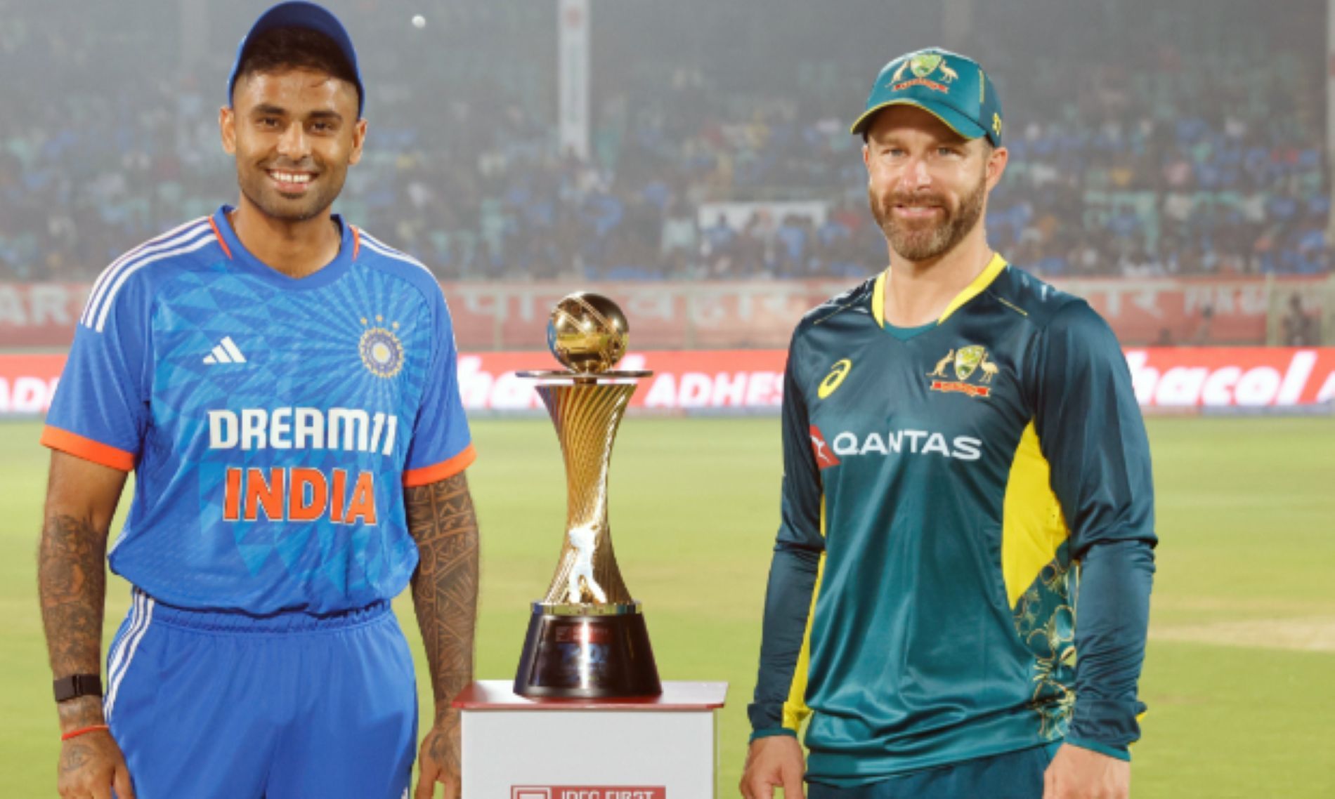 The T20I series began just four days after the World Cup final.