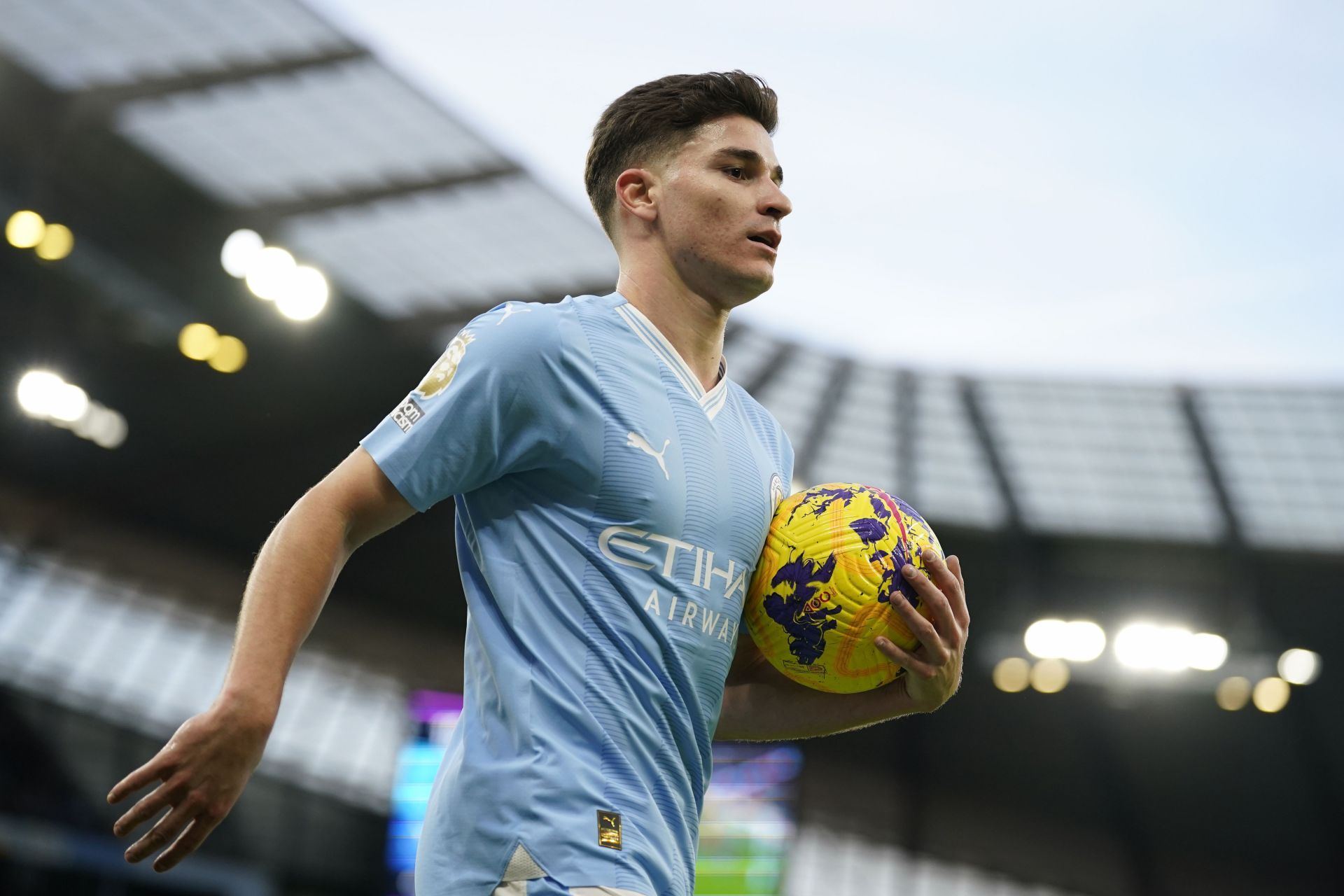 Alvarez has grown into a star at Manchester City.