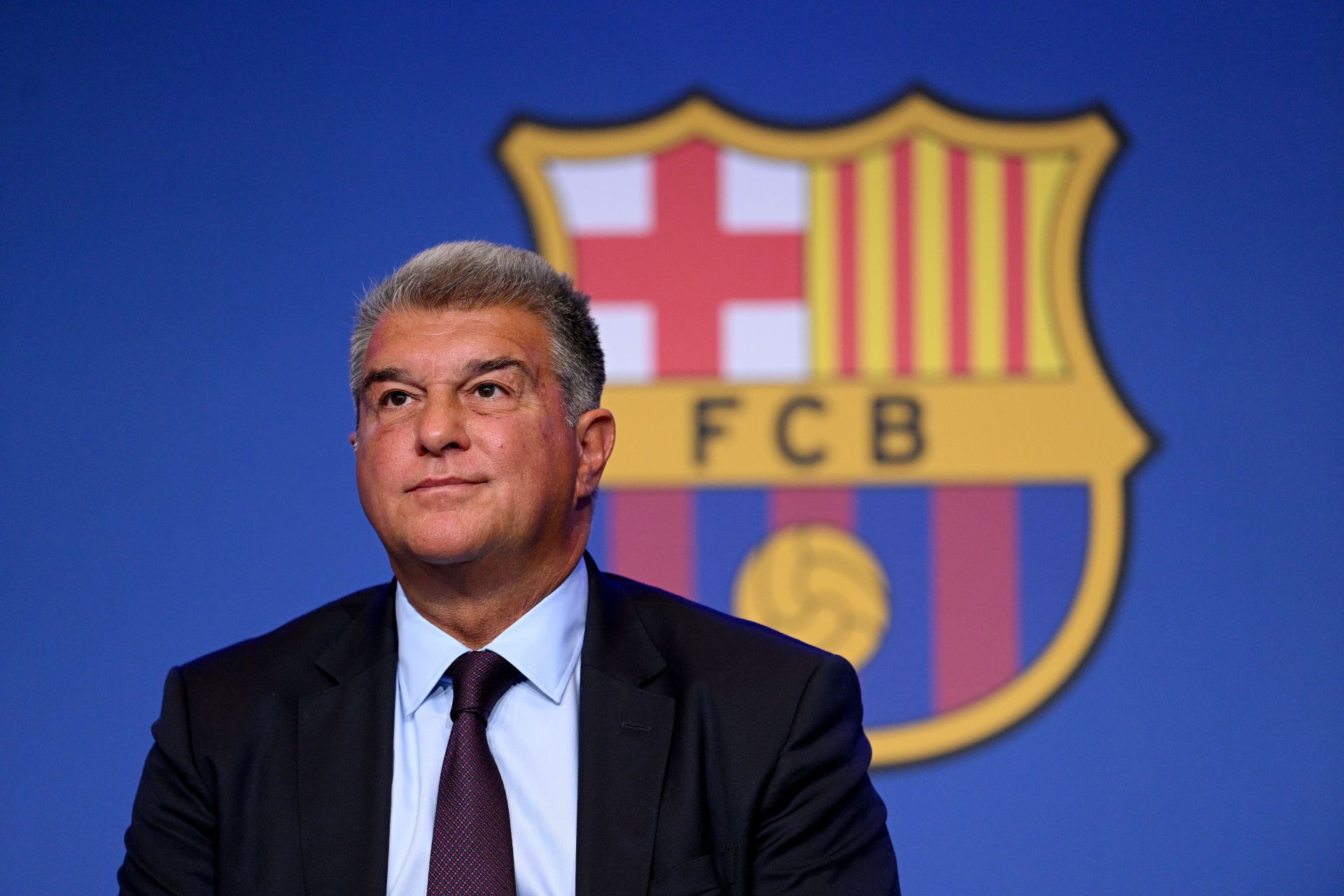 FC Barcelona President Joan Laporta Press Conference