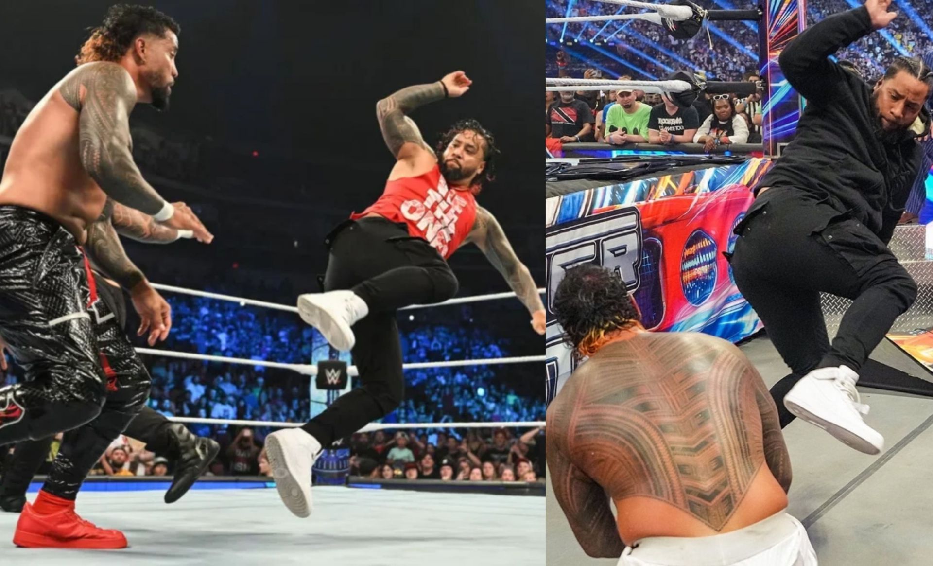 WWE स्टार जे उसो ने जिमी को धमकी दी