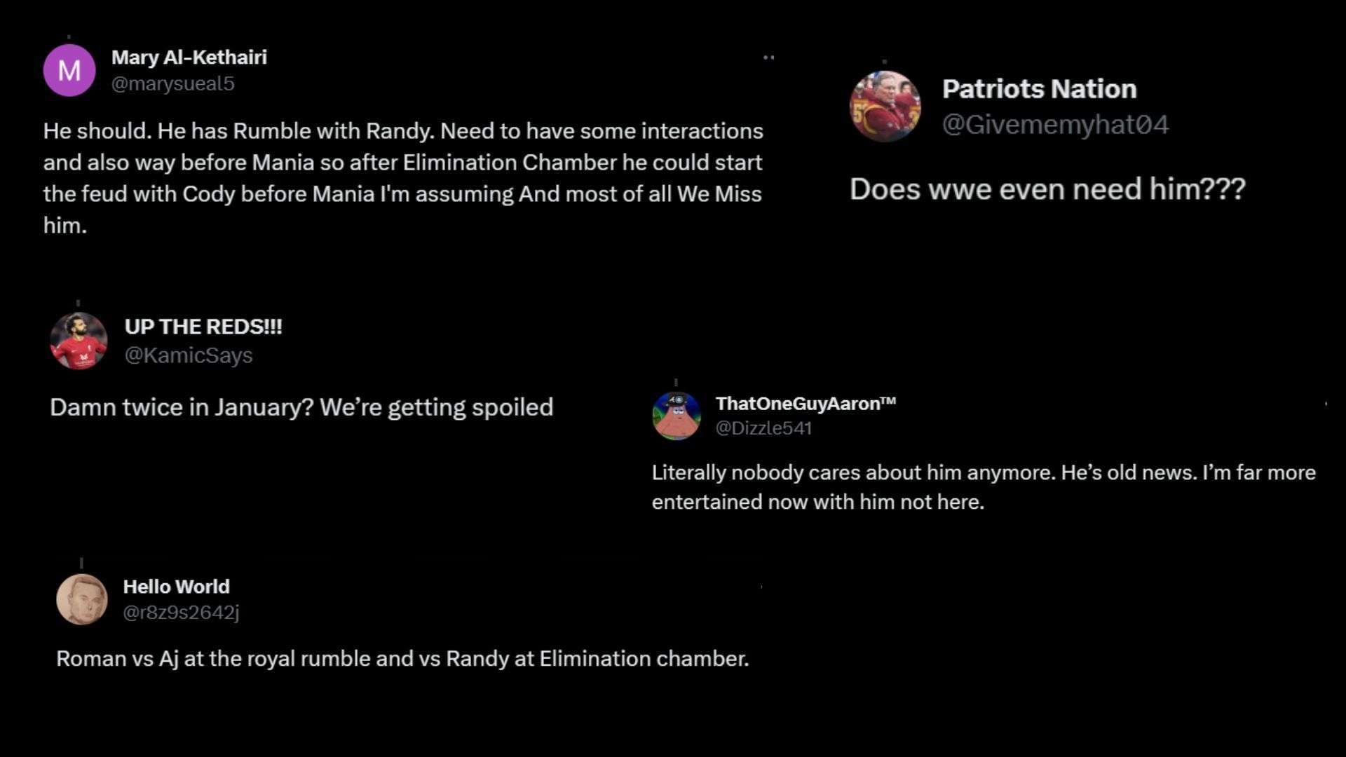 Screenshot of some more fan reactions on Twitter.