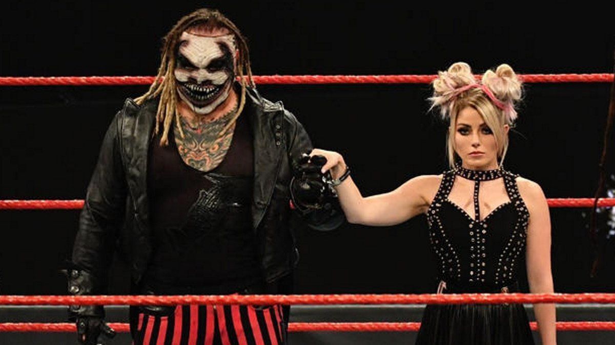 Bray Wyatt (L); and Alexa Bliss (R)