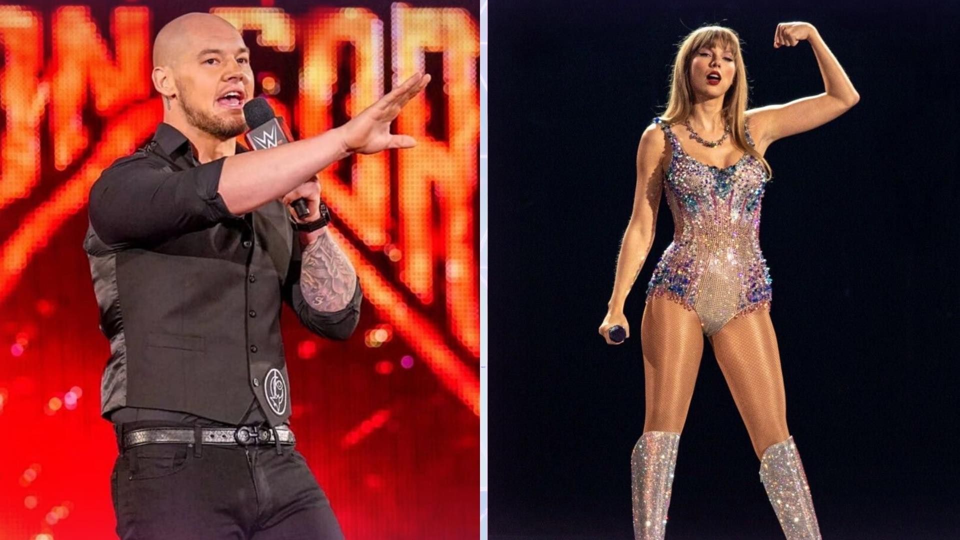 Baron Corbin and Taylor Swift