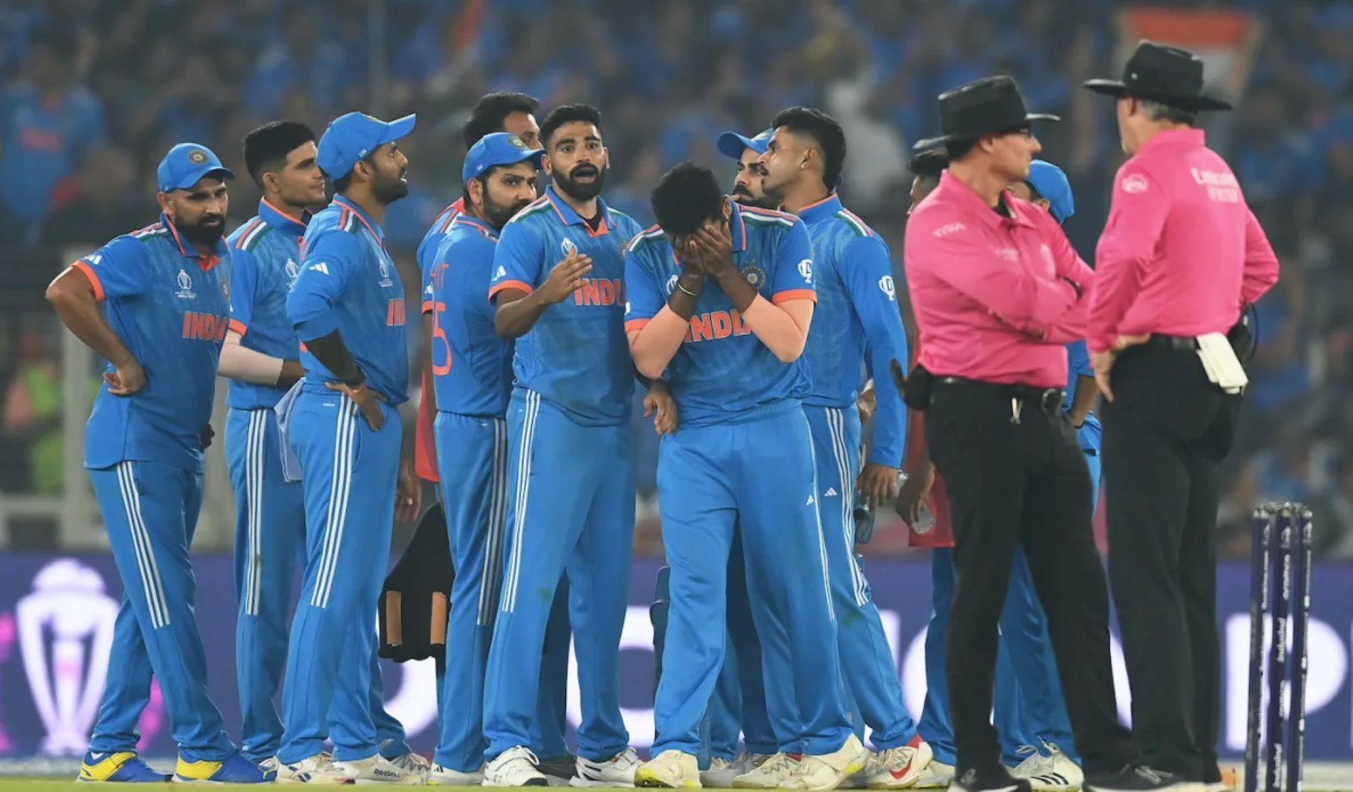 India stumbled at the final hurdle of the home World Cup