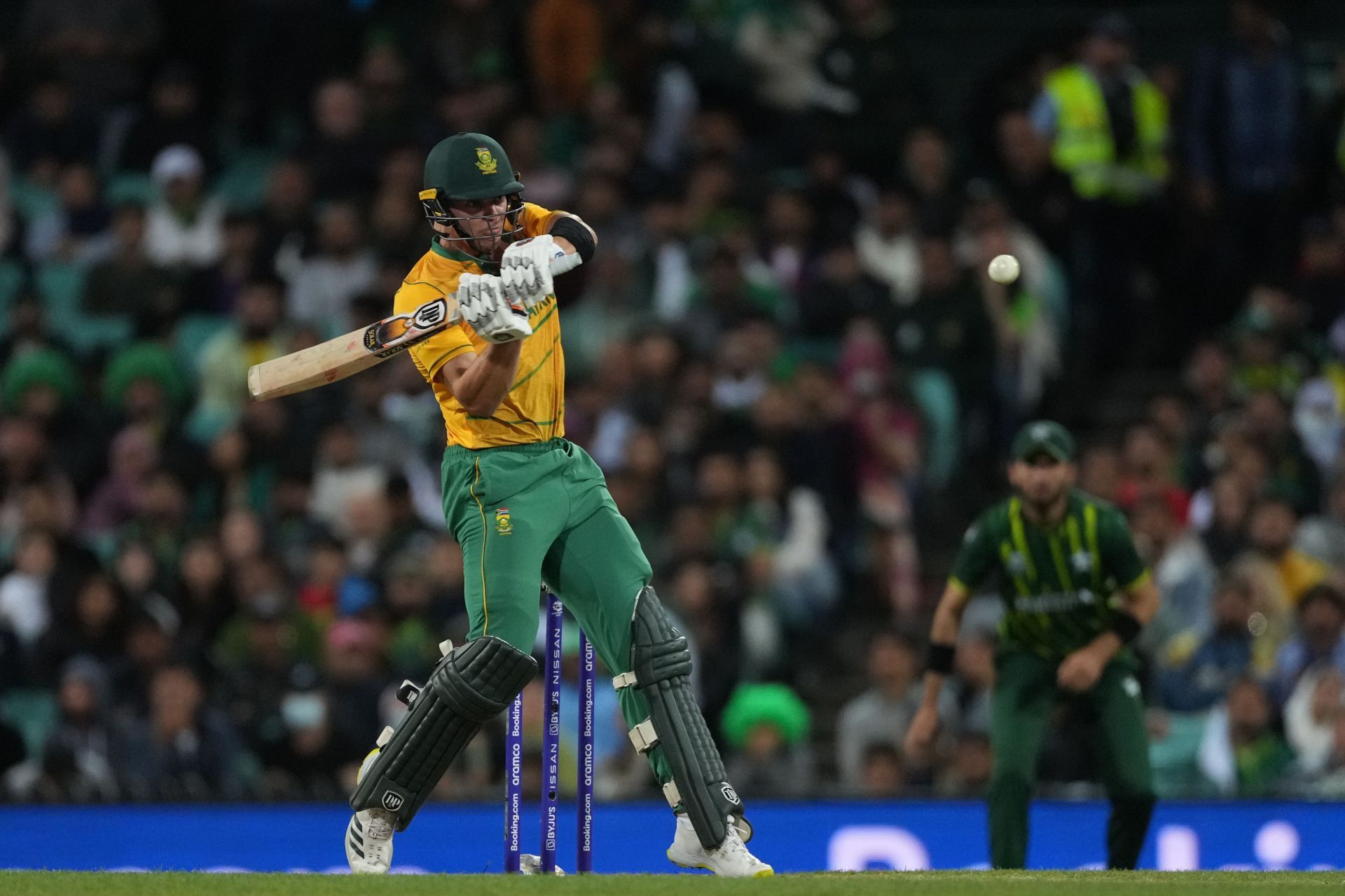 Tristan Stubbs during Pakistan v South Africa - ICC Men's T20 World Cup 2022 [Getty Images]