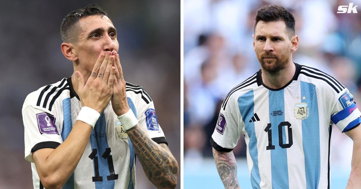 Angel Di Maria on Lionel Messi