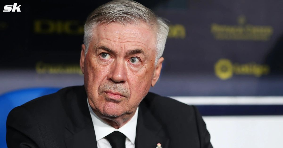 Real Madrid manager Carlo Ancelotti.