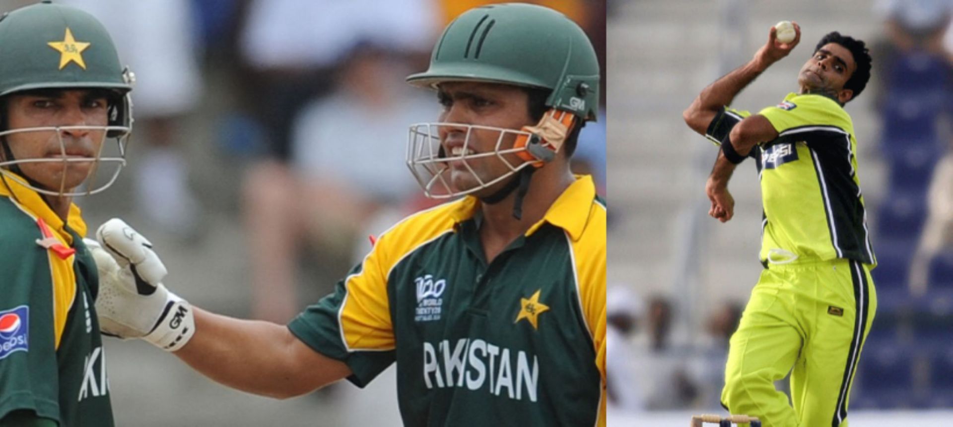 The trio played numerous games for Pakistan in the 2000s