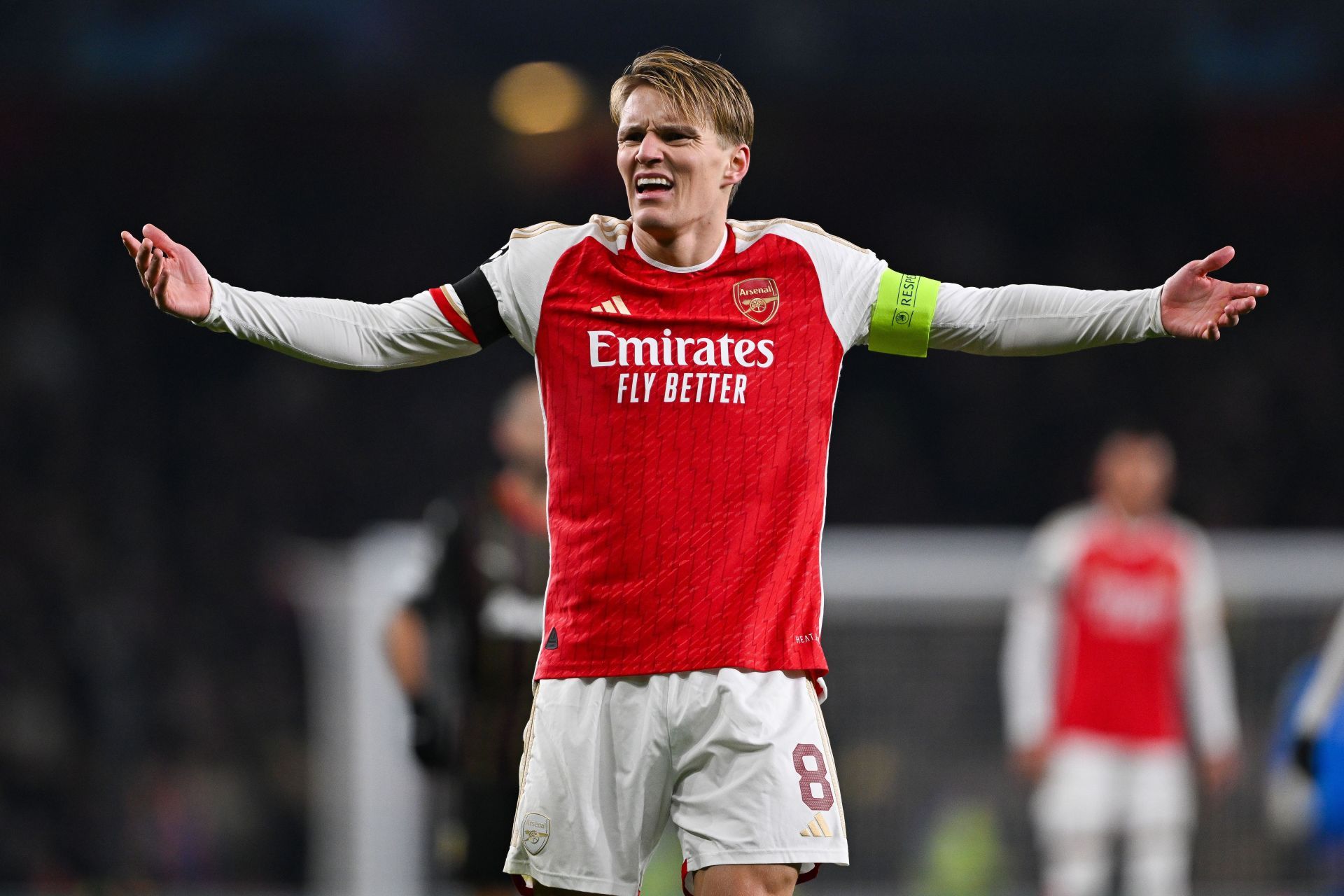 Emmanuel Petit is concerned about Arsenal captain Martin Odegaard. 