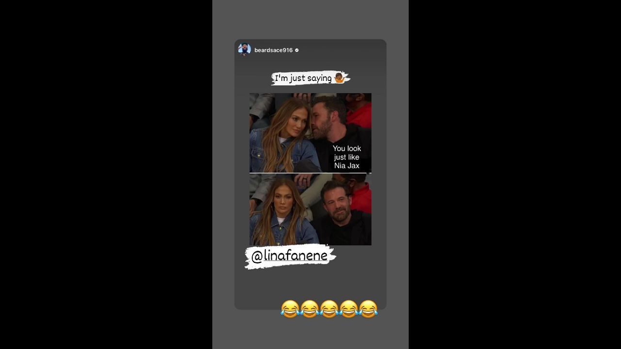 Nia Jax&#039;s Instagram story reacts to a funny meme