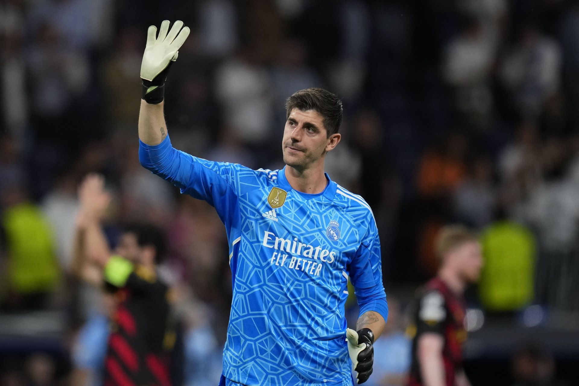 European Championship Belgium Courtois Out