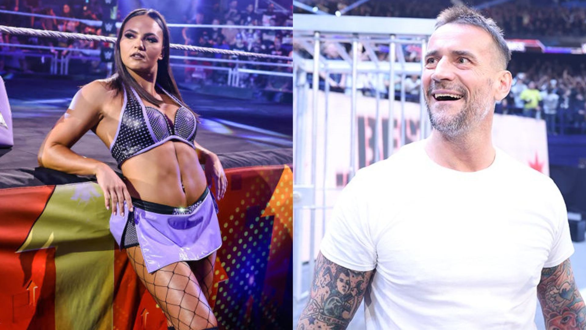 Kiana James and CM Punk made their presence felt at NXT Deadline