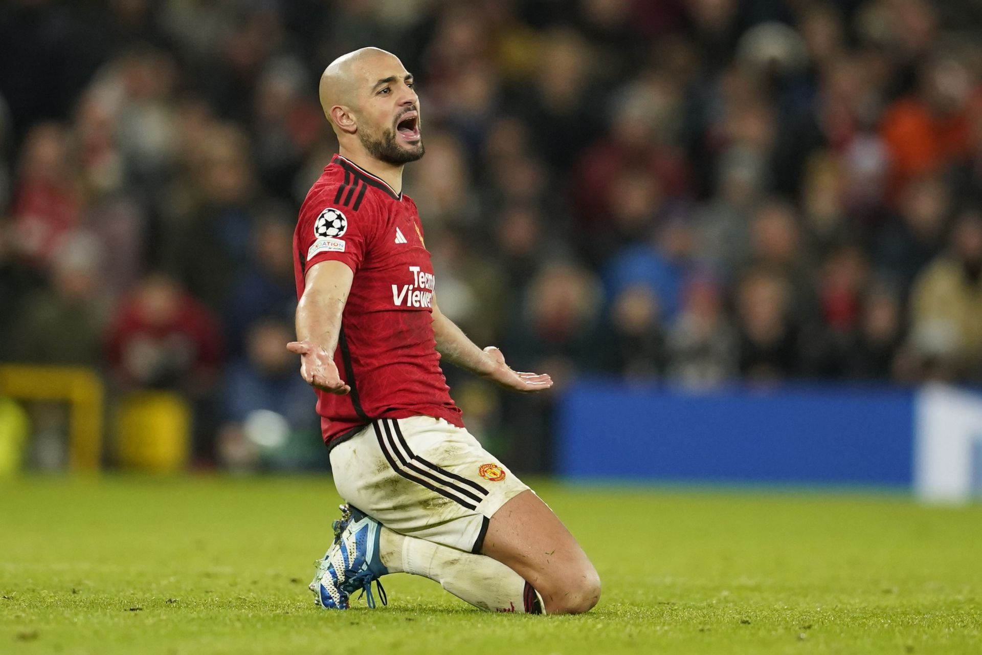 Sofyan Amrabat has struggled to impress at Old Trafford.