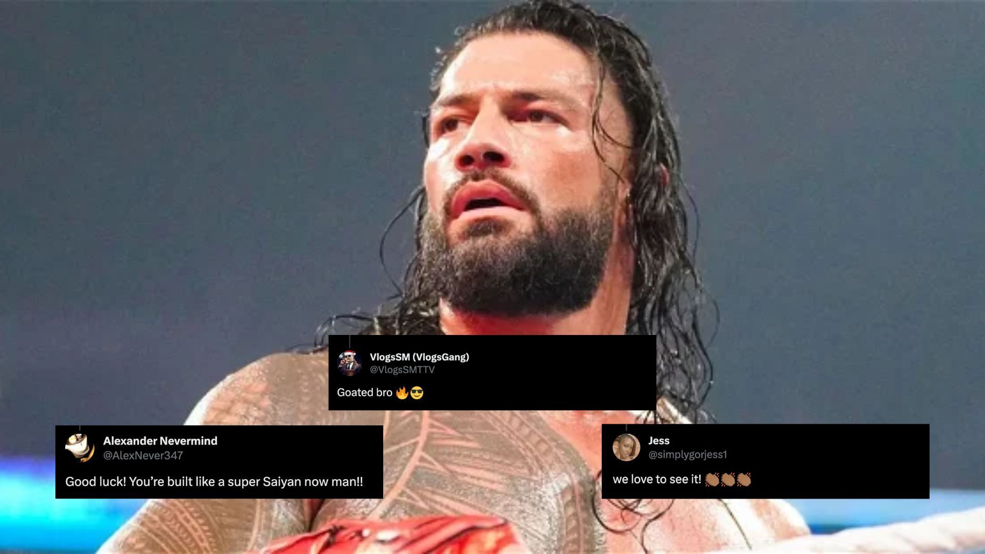 Fans excited for ex-WWE star over Roman Reigns.