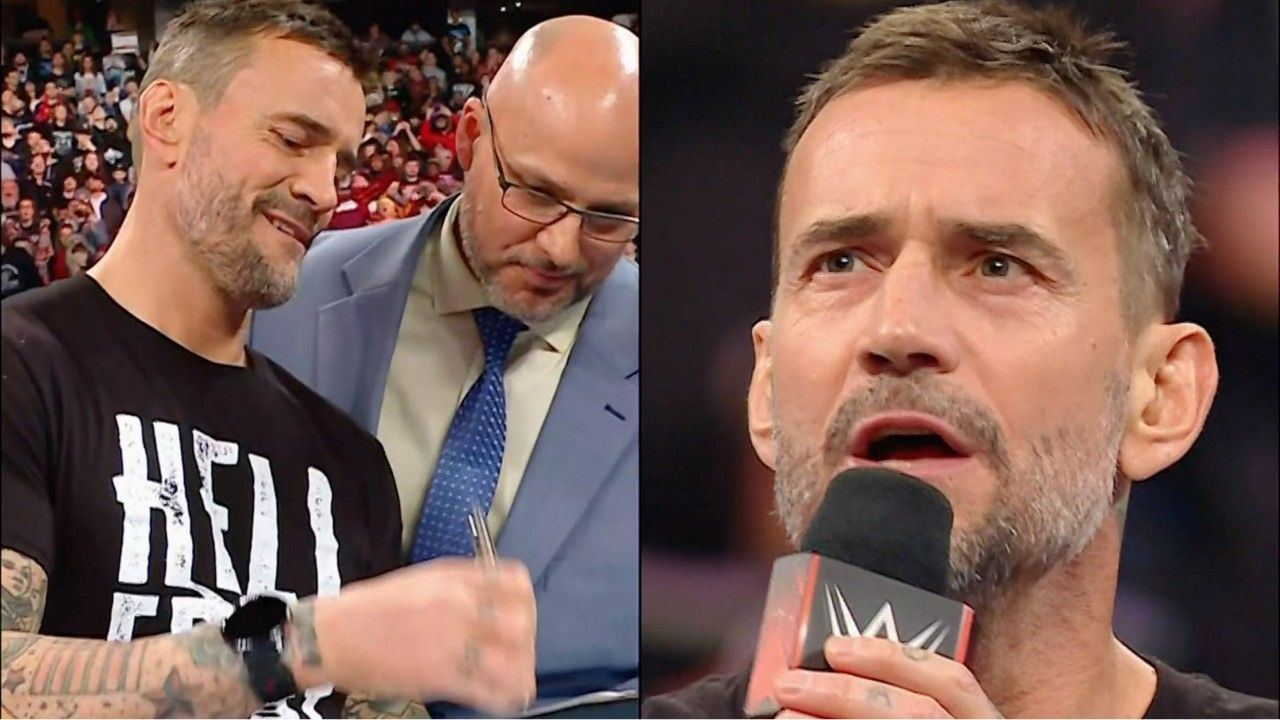 WWE दिग्गज सीएम पंक और जनरल मैनेजर एडम पीयर्स 