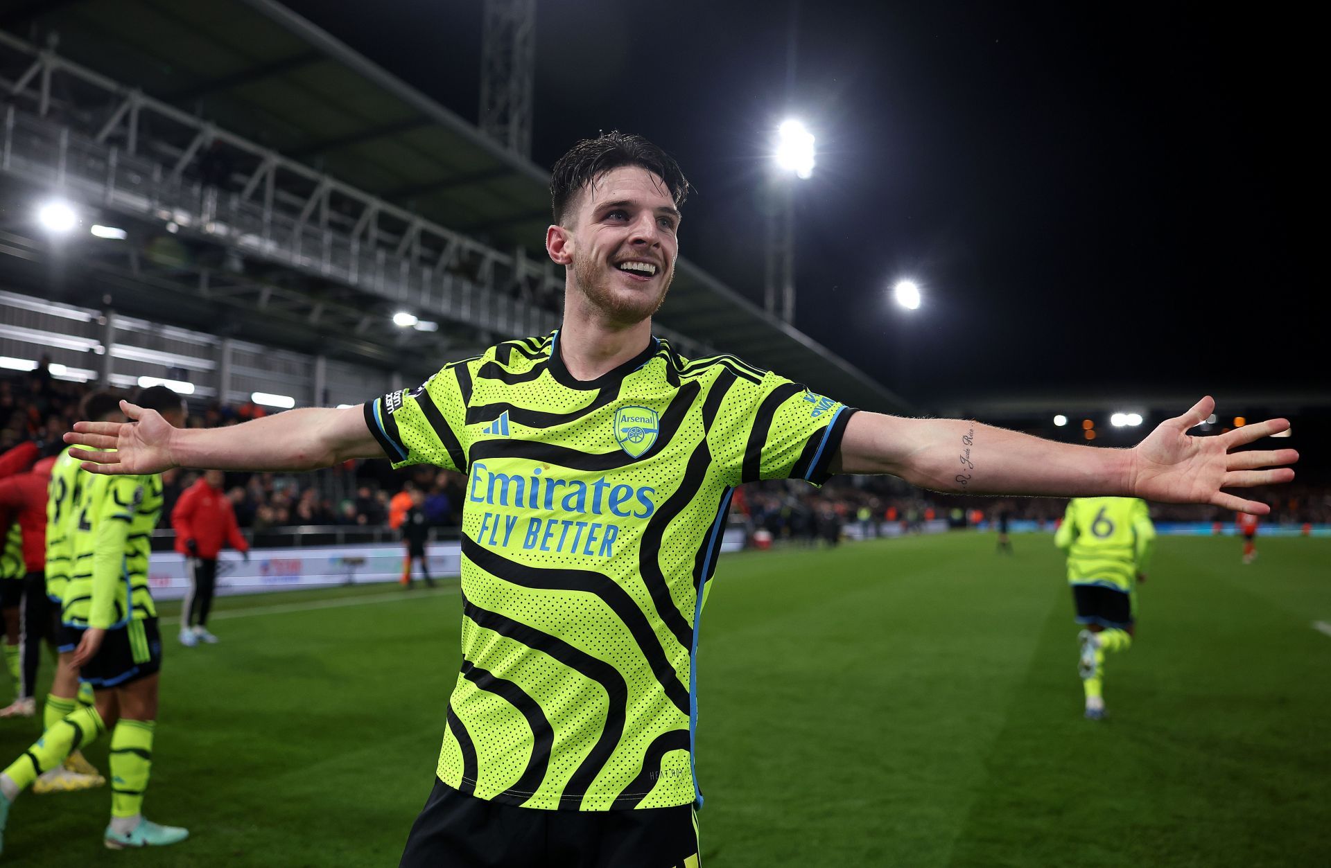 Declan Rice was Arsenal&#039;s hero at Kenilworth Road.