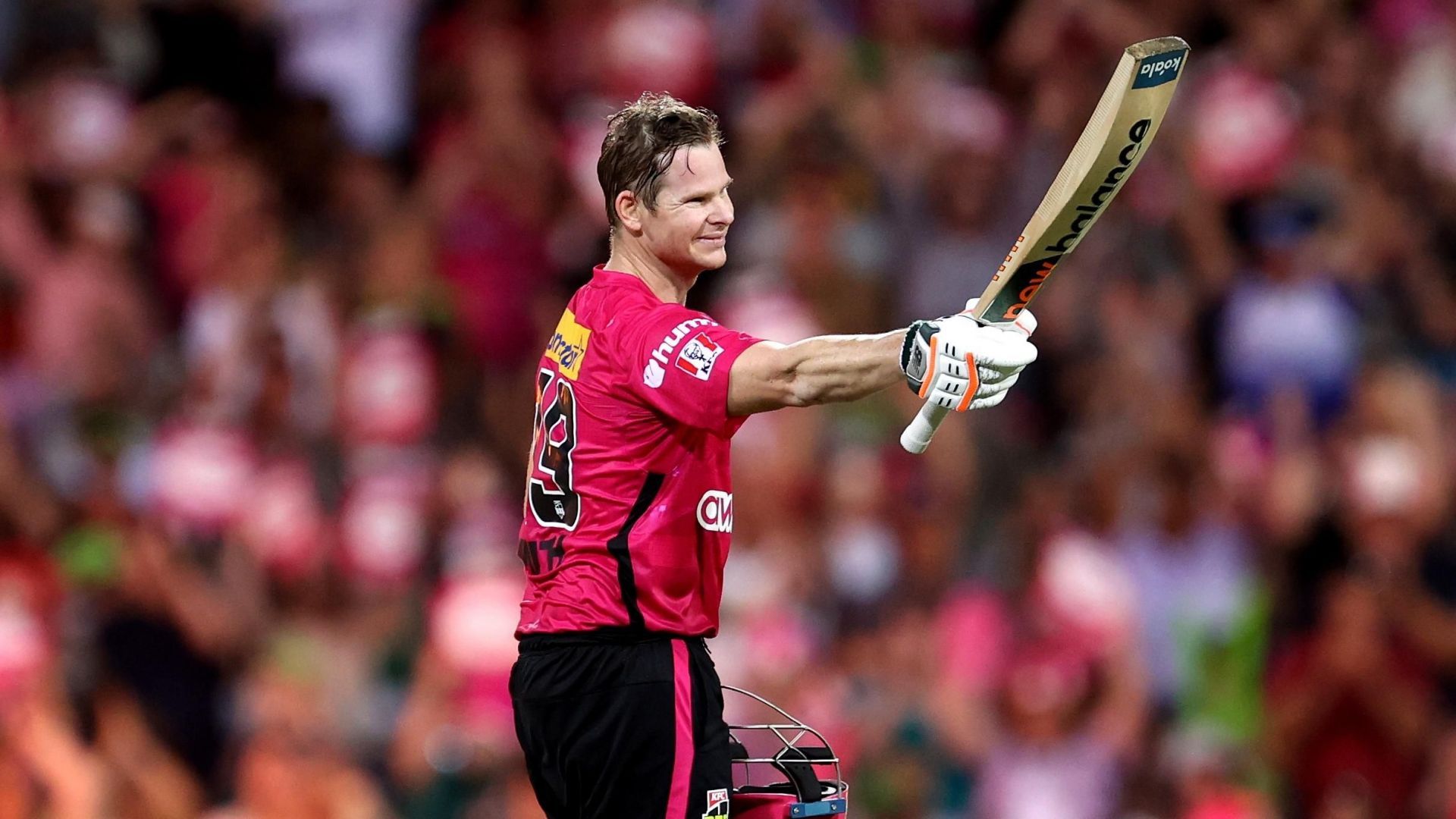 Steve Smith scored two back-to-back centuries in BBL 2022/23 (Image via Getty Images)