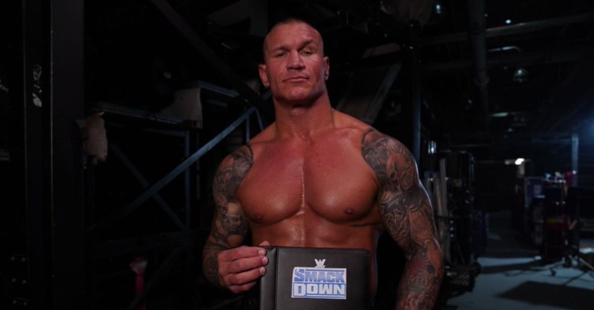 Randy Orton after signing with SmackDown