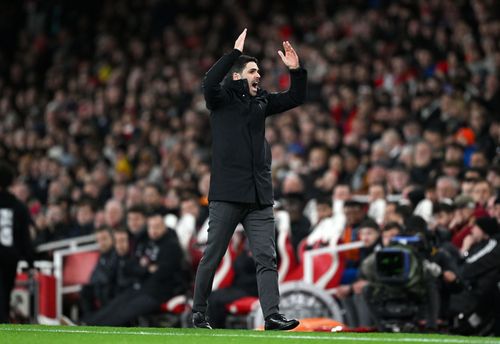 Mikel Arteta of Arsenal (via Getty Images)