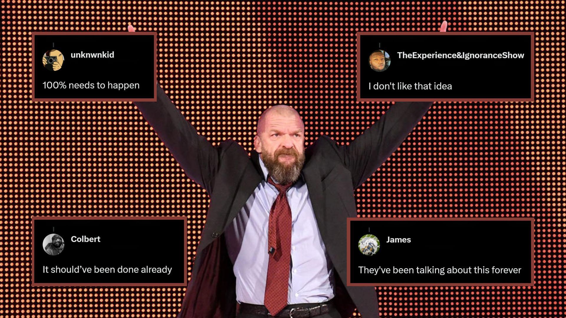 Triple H is the Chief Content Officer of WWE!