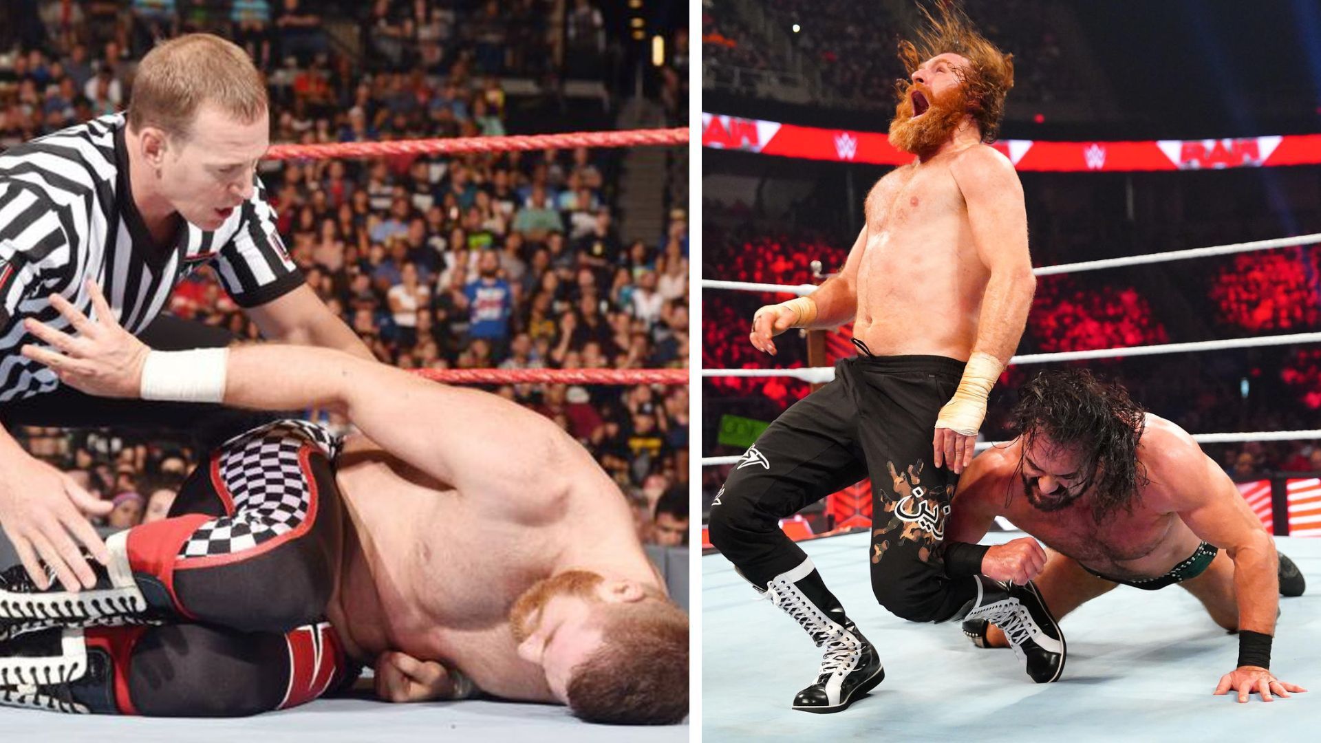 Sami Zayn had a hard-fought battle with Drew McIntyre this week