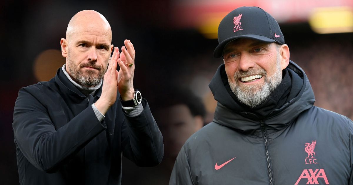 Jurgen Klopp and Erik ten Hag       