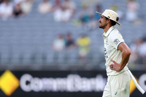 Mitchell Starc standing tall