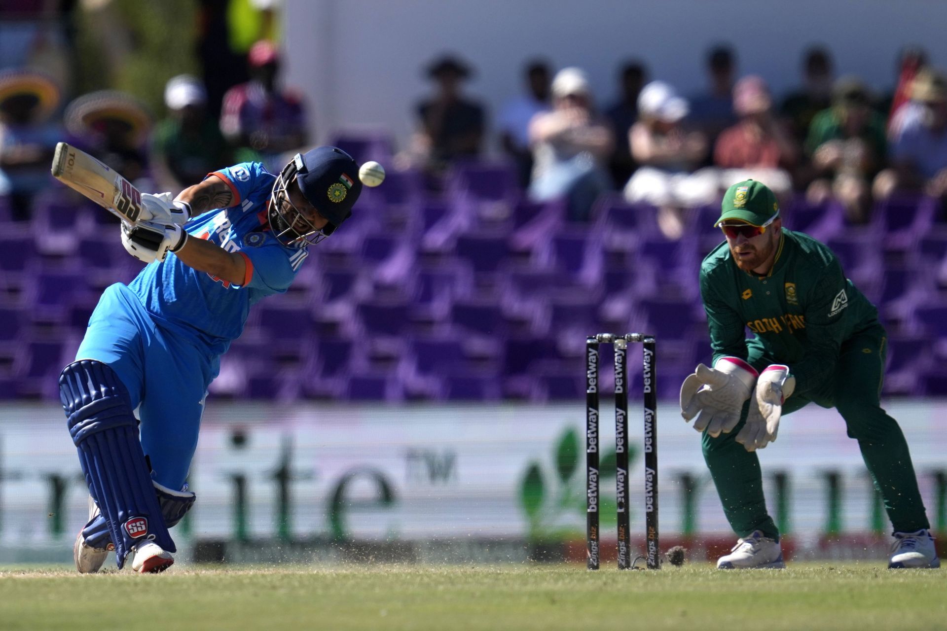 Rinku Singh grabbed the limelight with his awesome striking power. (Pic: AP)