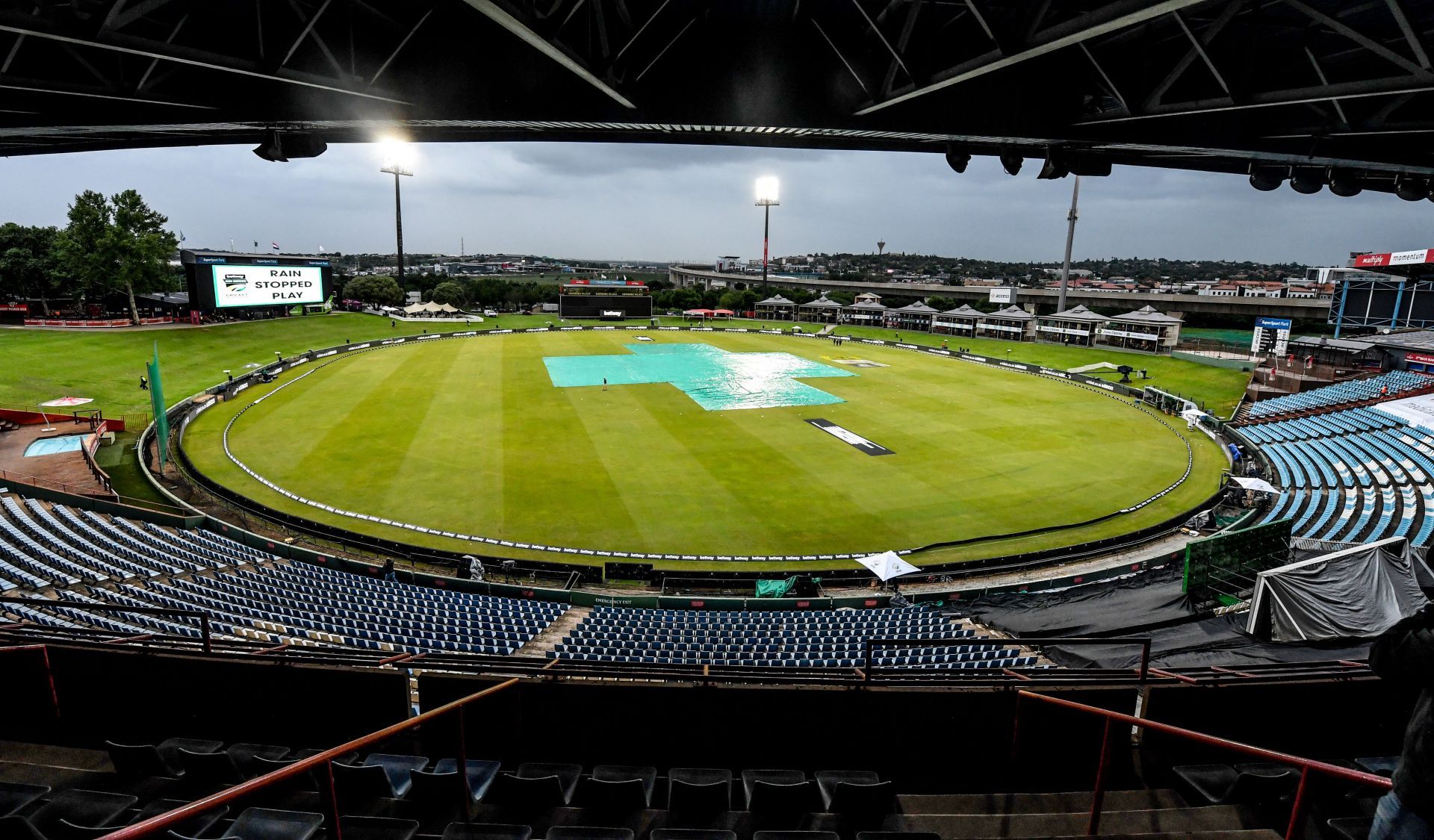 There is a forecast for rain during Day 1 of the first Test in Centurion. (Pic: Getty Images)