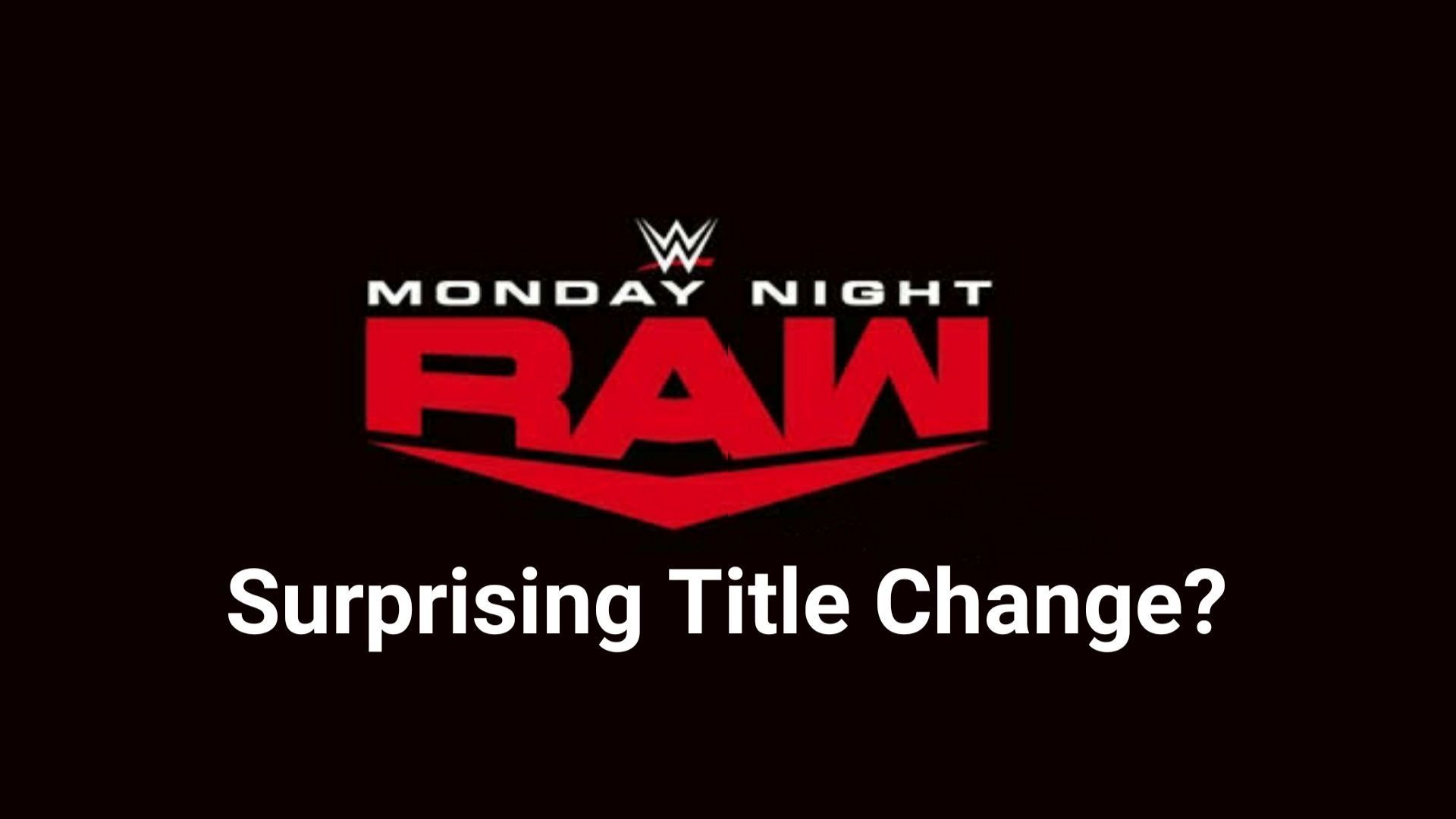 Will we see WWE crown new champions on RAW?