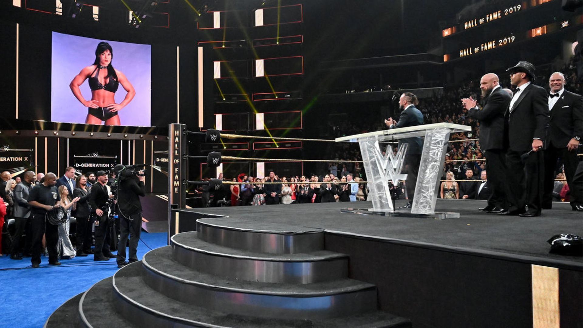 DX honored Chyna during the 2019 Hall of Fame ceremony