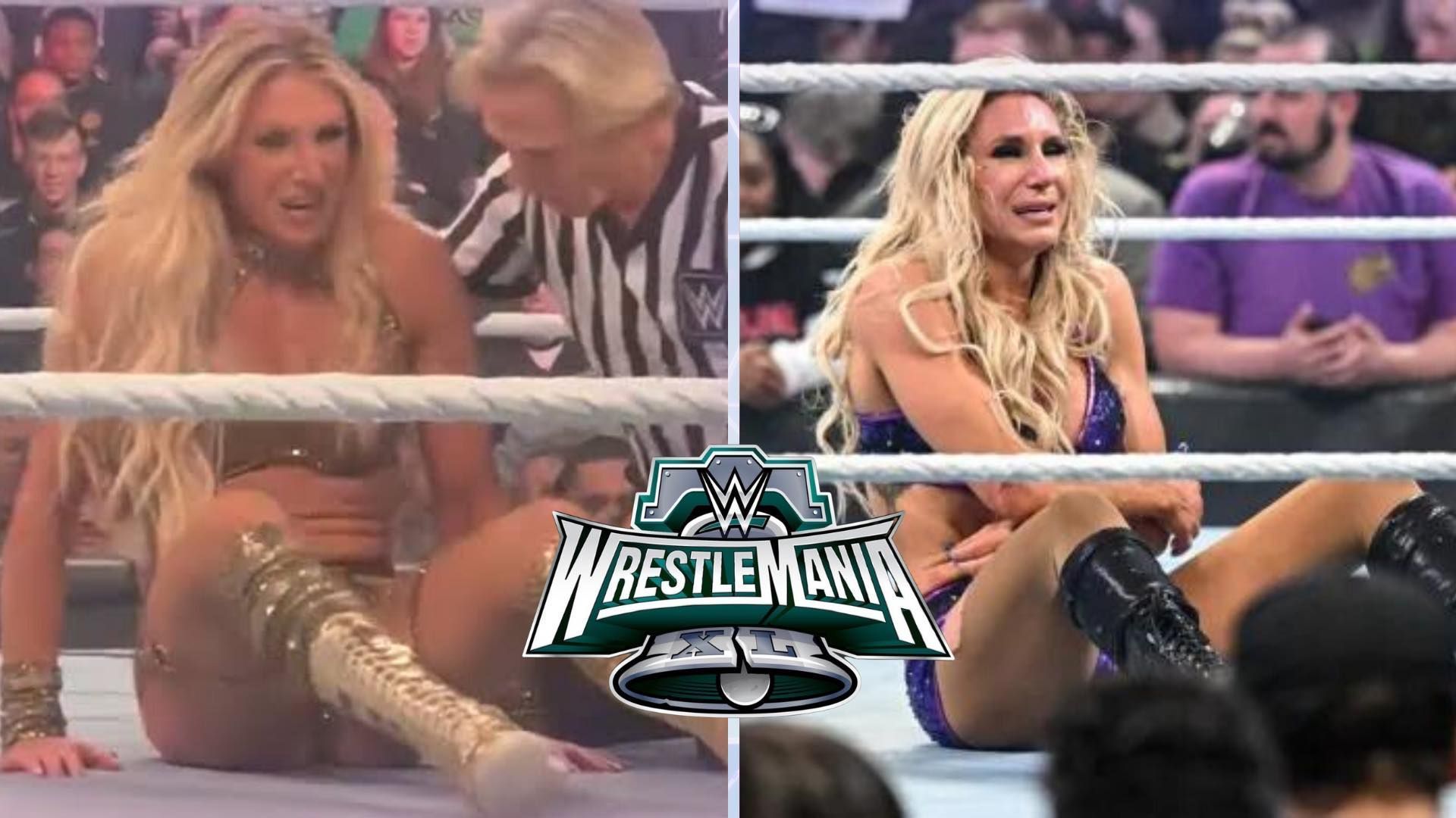 Charlotte Flair injured herself on WWE SmackDown.