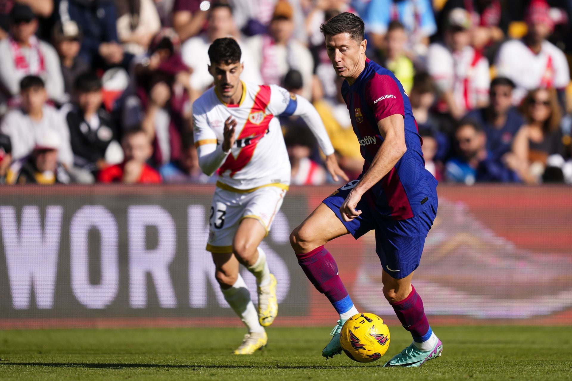 Robert Lewandowski has been a hit at Camp Nou