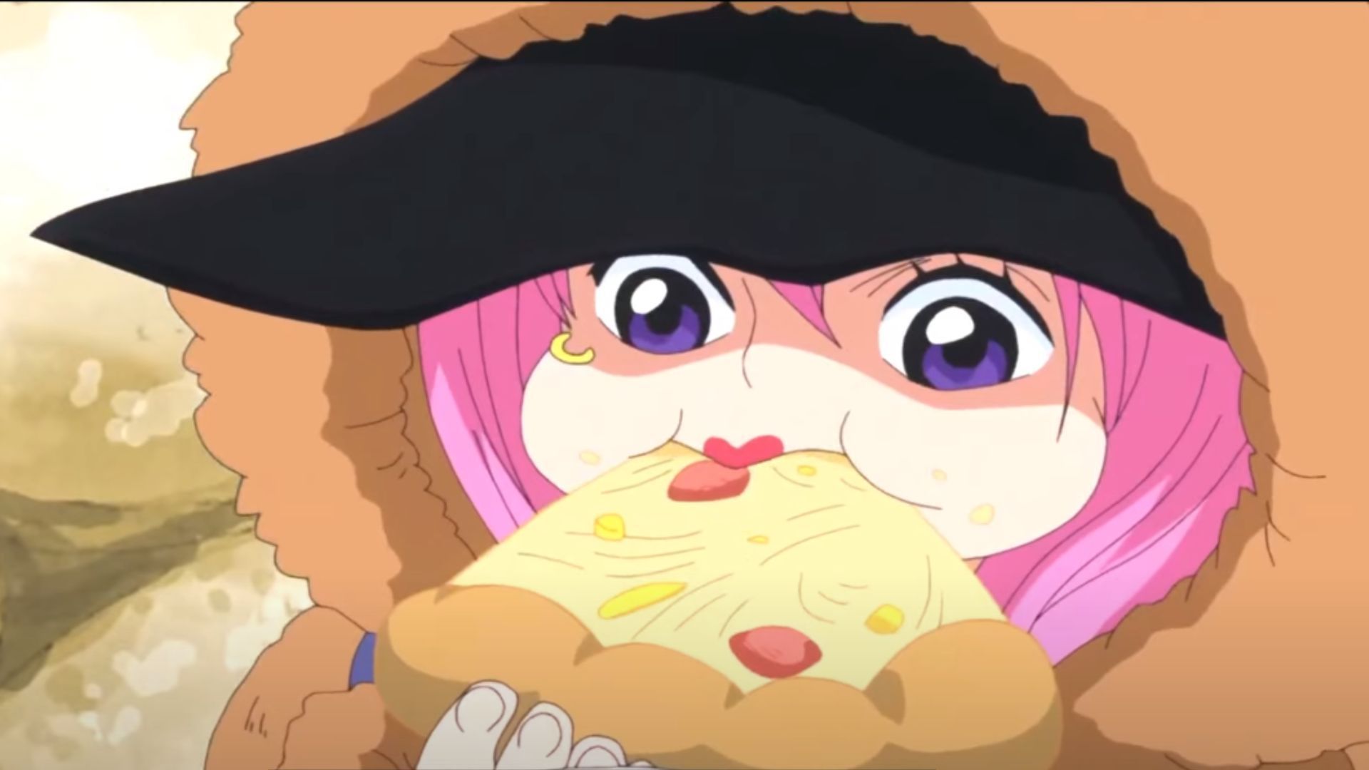 Bonney using her powers to turn young in One Piece (Image via Toei Animation)