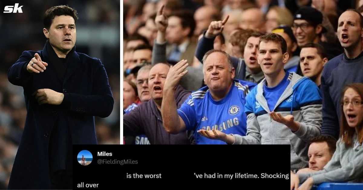Chelsea fans were disappointed with one of their stars in their Manchester United match