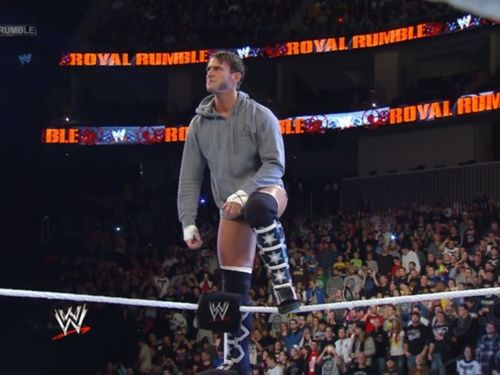 CM Punk's last appearance in a Royal Rumble match was in 2014.