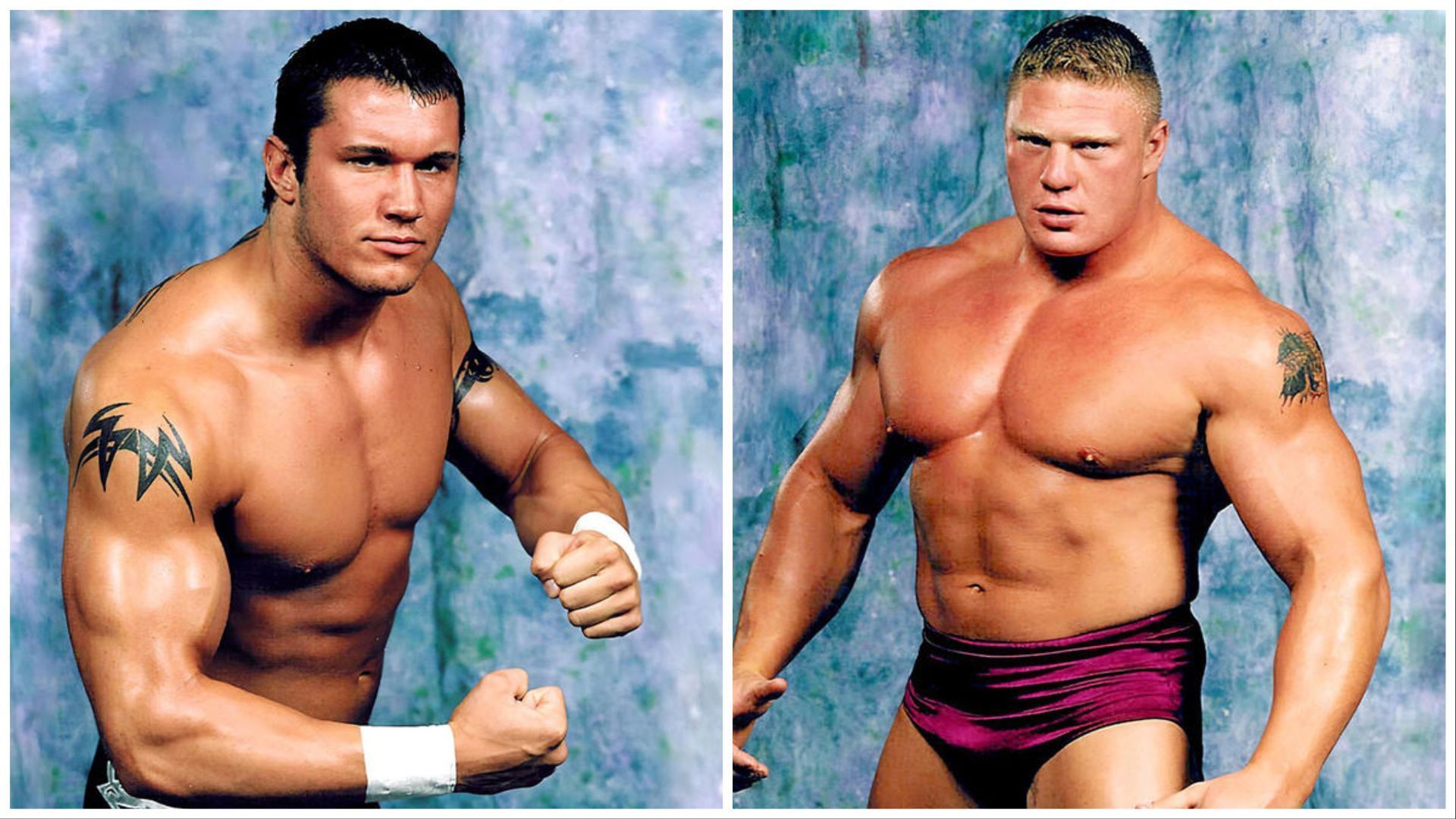 Randy Orton and Brock Lesnar in OVW