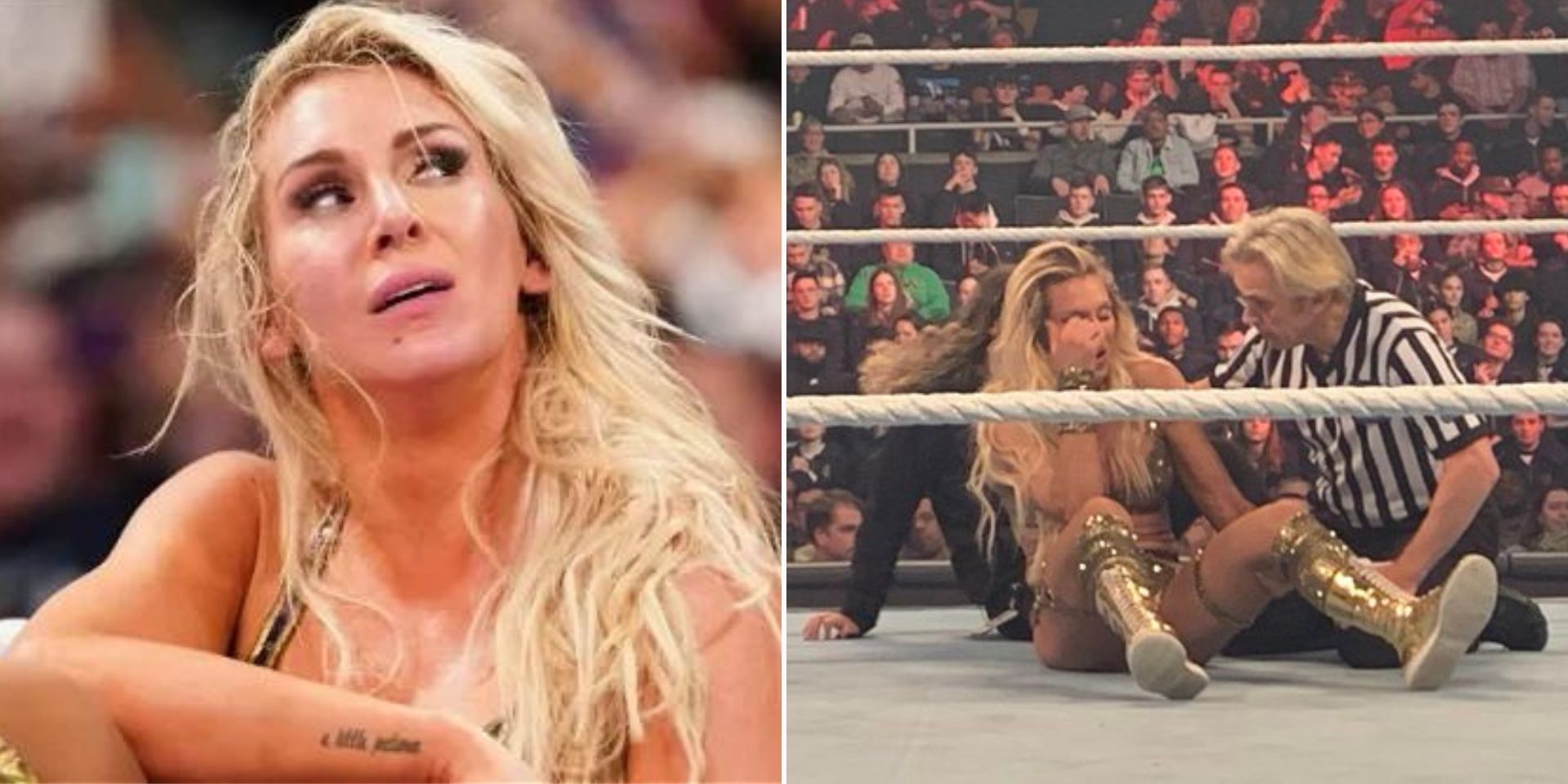 Charlotte Flair was injured on SmackDown