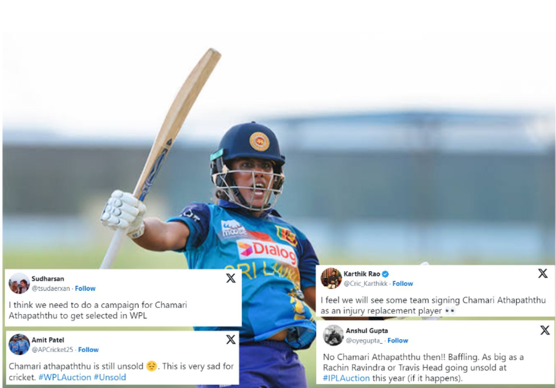 The Sri Lankan skipper was expected to be among the most sought after players during the auction