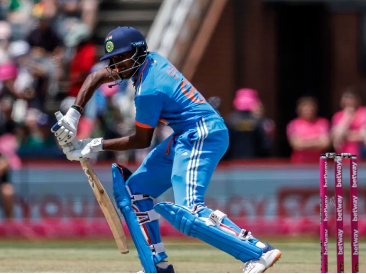 Sai Sudarshan scored two half-centuries in his first two ODIs. (Pic: Getty)