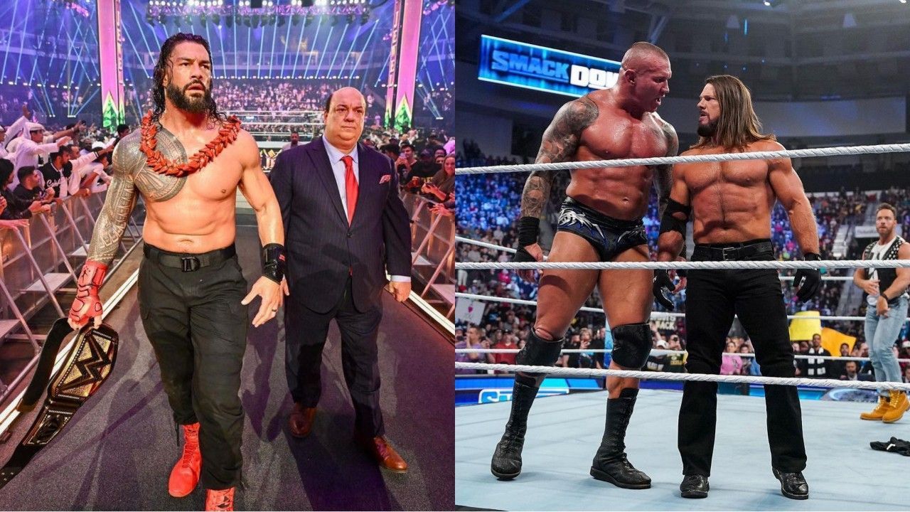 रैंडी ऑर्टन और एजे स्टाइल्स WWE में रोमन रेंस के दो बड़े दुश्मन हैं 