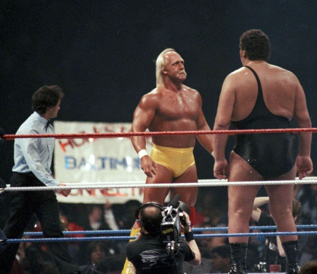 Hulk Hogan slams WWE Hall of Famer Andre the Giant