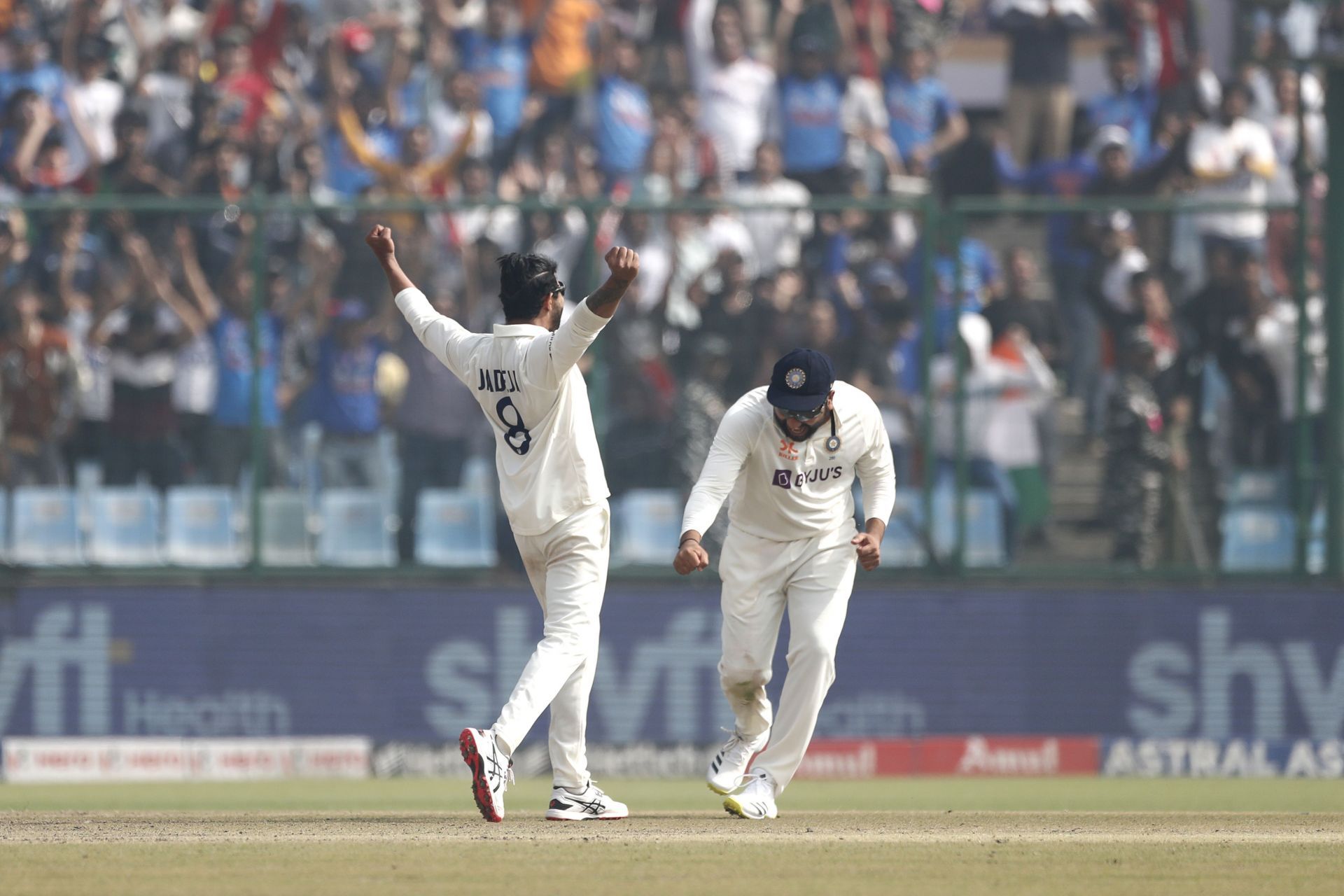 Ravindra Jadeja ripped through Australia in the Delhi Test earlier this year. (Pic: Getty Images)