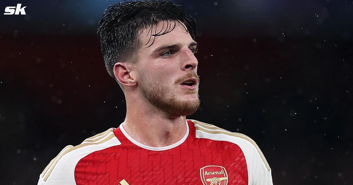 Arsenal midfielder Declan Rice