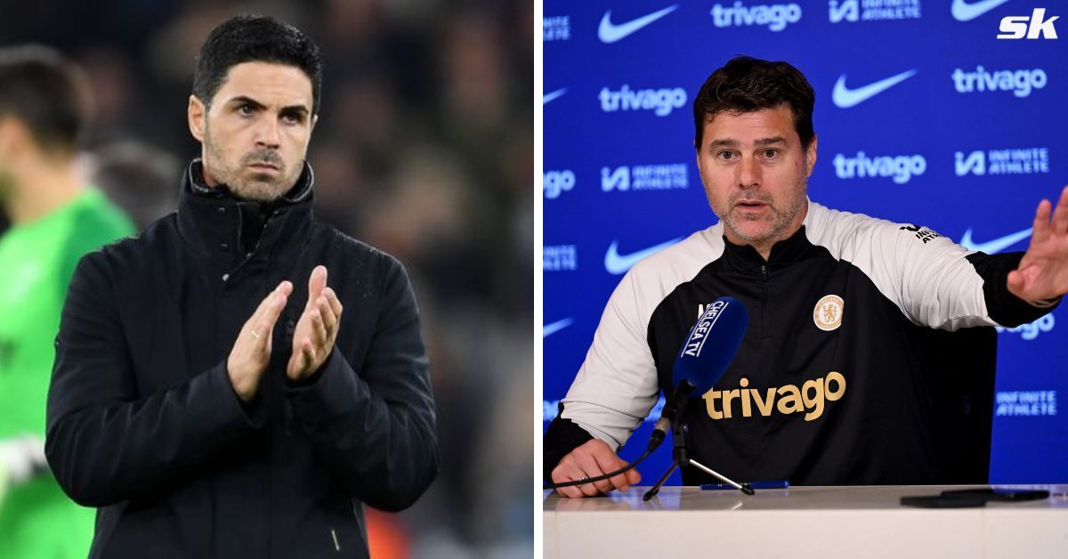 Mauricio Pochettino and Mikel Arteta (via Getty Images)