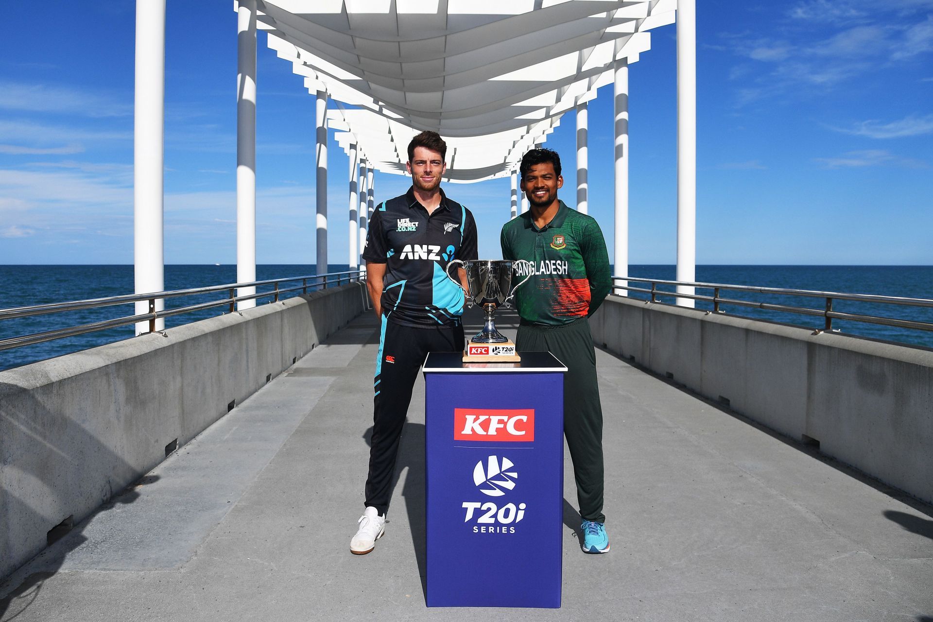 Which team will win the first T20I of the series? (Image: Blackcaps/X)