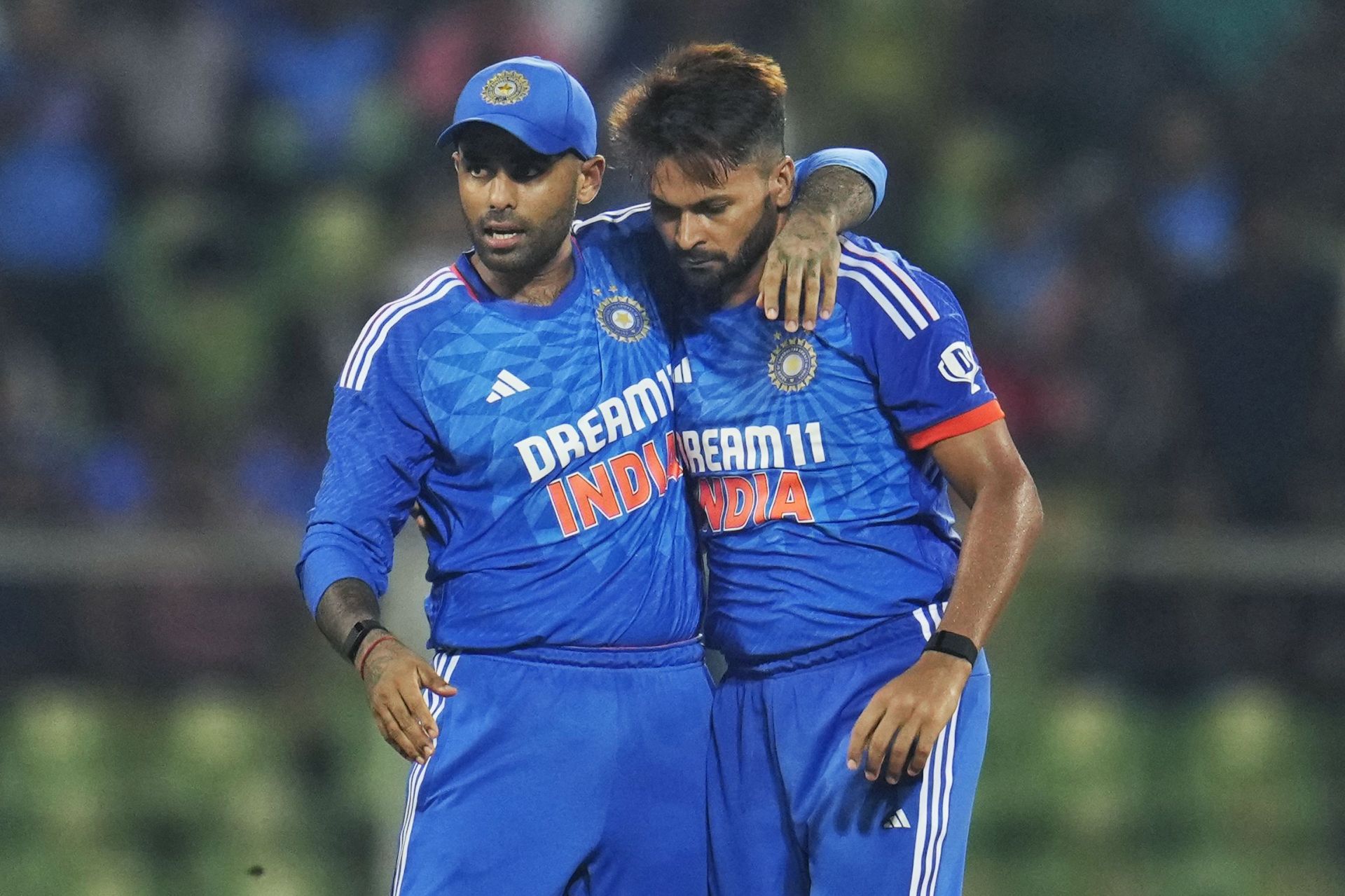 Suryakumar Yadav used only frontline bowlers in the T20I series against Australia. [P/C: AP]