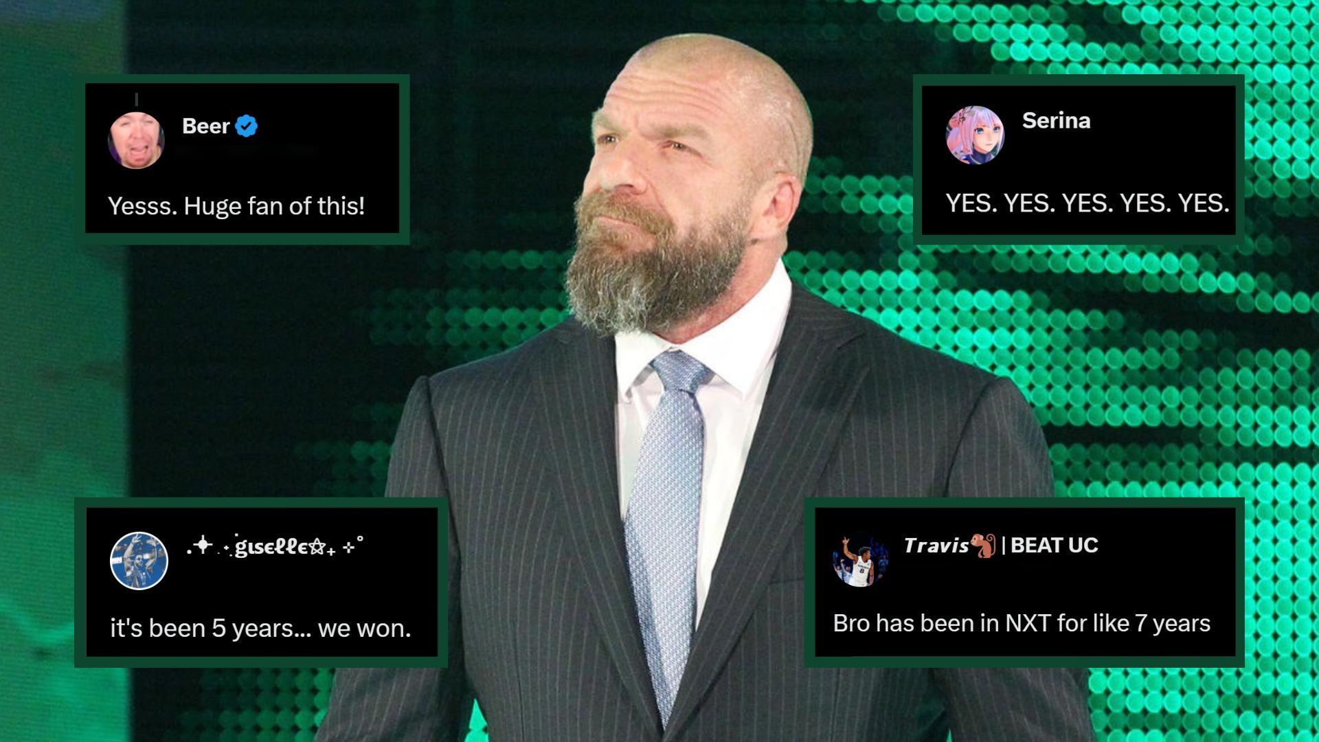 Triple H is the Chief Content Officer of WWE!