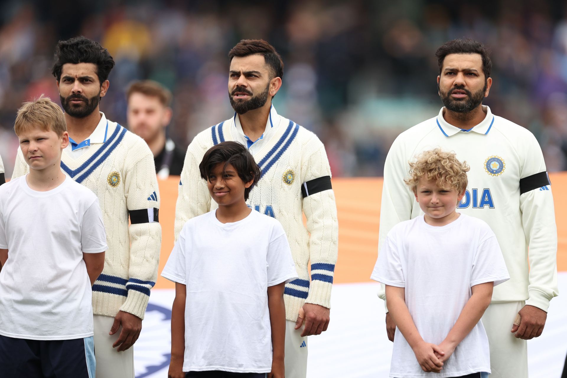 Ravindra Jadeja [left] is one of the pillars of the Indian lineup.