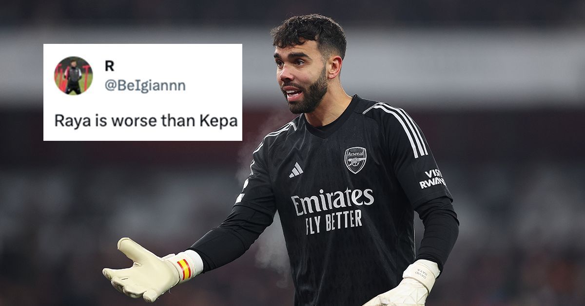 Arsenal fans slam David Raya after beating Luton Town